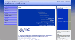 Desktop Screenshot of kirchliche-zeitgeschichte.info