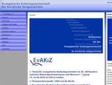 Tablet Screenshot of kirchliche-zeitgeschichte.info